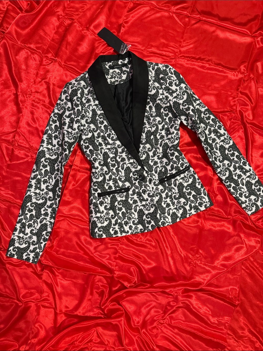 WOW POSHMARK - Authentic Ark & Co. NWT Paisley Blazer - Picture 2 of 10